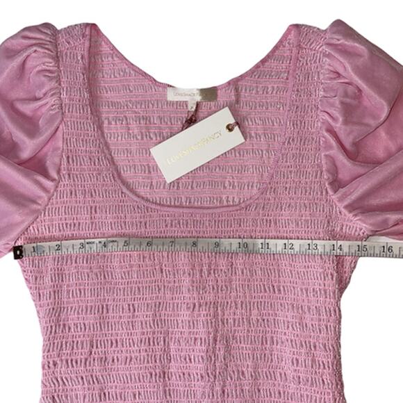 LoveShackFancy Pink Mini Dress - Picture 9 of 13